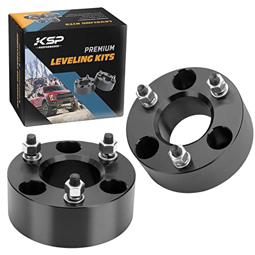 KSP 3 Inch Leveling Lift Kits for 2006-2024 Ram 1500, 3" Forged Front Strut Spacers Raise 3in for Ram 1500 4WD 4X4, 2005-2011 Dakota 2WD 4WD, 2006-2009 Raider 2WD 4WD, Aluminum Suspension Lift Kits