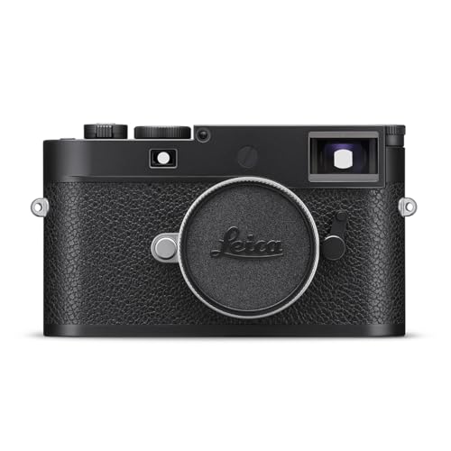 Leica M11-P Camera with 60MP BSI CMOS Sensor with Triple Resolution Technology and 256GB Internal Memory (Black)