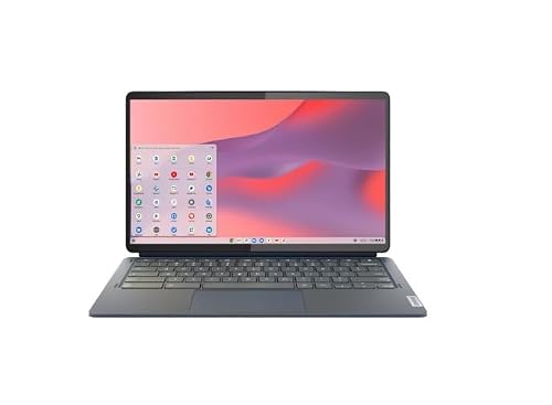 Lenovo Ideapad Duet 5 Chromebook Laptop, 13.3" FHD OLED Touchscreen, Qualcomm Snapdragon SC7180, 4GB RAM, 128GB SSD, Abyss Blue, 82QS0001US