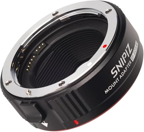 Lens Mount Adapter EF-EOS R - Auto Focus Compatible with Canon EF/EF-S Lens to EOS R, EOS RP, EOS R100, EOS R50, EOS R8, EOS R10, EOS R7, EOS R5C, EOS R3, EOS R6, EOS R5 Cameras