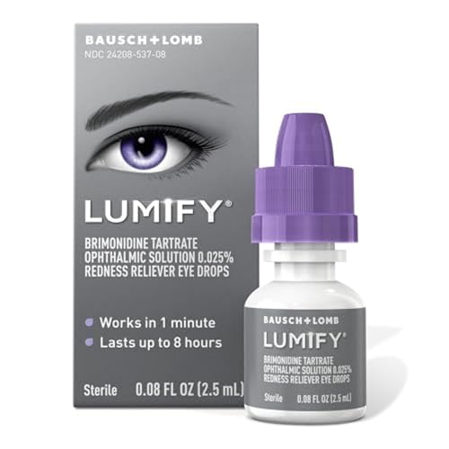 LUMIFY Redness Reliever Eye Drops 0.08 Ounce (2.5mL)