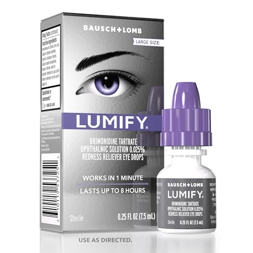 LUMIFY Redness Reliever Eye Drops 0.25 Ounce (7.5mL)