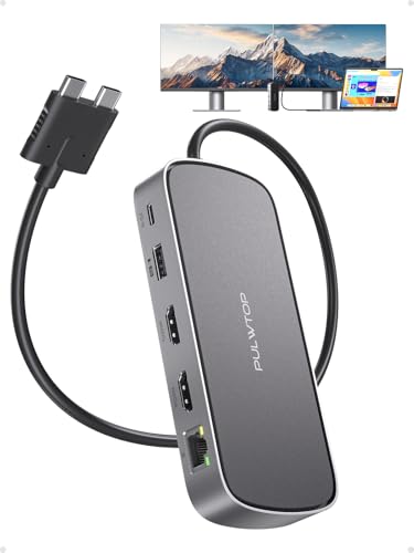 MacBook Pro Docking Station Dual Monitor 4K@60Hz for M5/M4/M3 Pro & Max