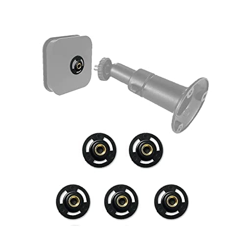 MANWU Mount Bracket Adapter Converter Connector for All-New Blink Outdoor Indoor XT2/XT Security Camera,Attachment That Holds Blink Camera to 1/4" Universal Mount (5 Pack Black)…