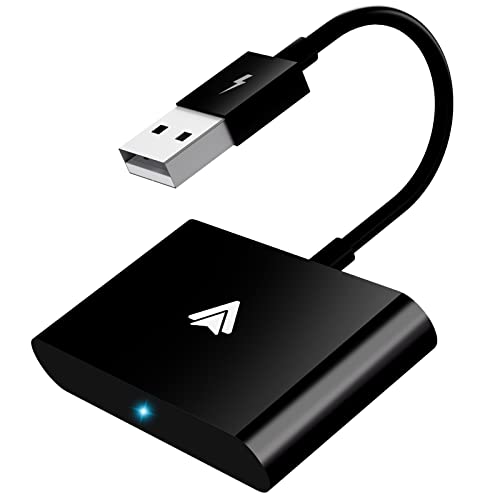 MASAYA Android Auto Wireless Adapter for Car, Android Auto, Wireless Android Auto Car Adapter, Wireless Android Auto Bluetooth Adapter 5Ghz WiFi Auto Connect No Delay Online Update, Plug & Play