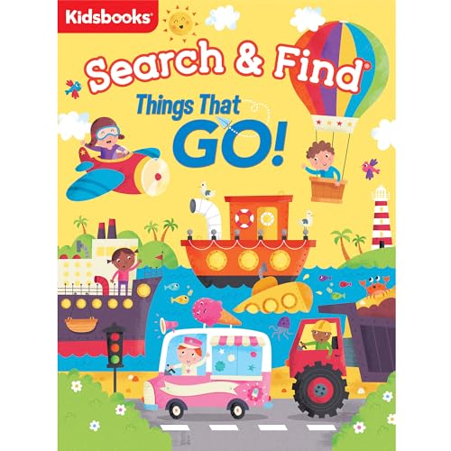 My First Search & Find: Things That Go!-A Perfect, Fun-Filled Way to Introduce Children to Vehicles and What they Do (My First Search & Find)