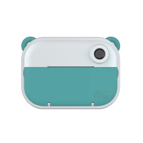 myFirst Camera Insta Wi (Upgraded Version) Instant Print Camera for Kids (Ages 5-15) with Wireless Transfer, Label Maker, Photo/Video Free Micro SD Card (Green)