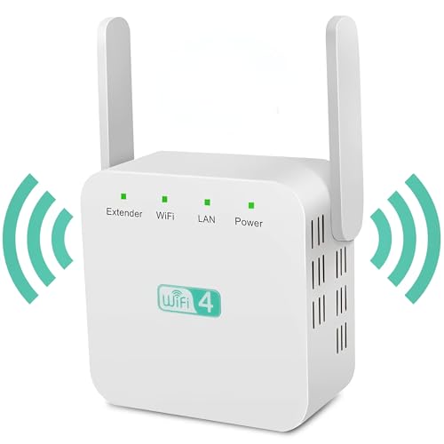 Net Boost, Netboost WiFi Extender 2024, WiFi Booster Signal Booster, WiFi Range Extender 300Mbps, 7998 Sq.ft Long Range Internet Extender WiFi Booster for Home 360° Full Coverage