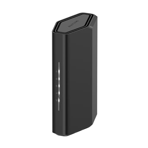 NETGEAR Nighthawk Dual-Band WiFi 7 Router (RS90) – Router Only, BE3600 Wireless Speed (up to 3.6 Gbps) - Covers up to 2,000 sq. ft., 50 Devices – 2.5 Gig Internet Port - Free Expert Help