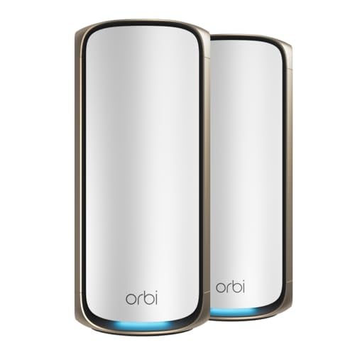 NETGEAR Orbi 970 Series (2026 Release) WiFi 7 Mesh System, 2 Pack