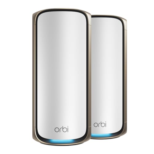 NETGEAR Orbi 970 Series (2026 Release) WiFi 7 Mesh System, 2 Pack