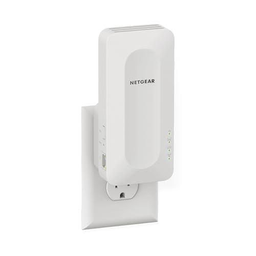 NETGEAR WiFi 6 Mesh Range Extender (EAX15) - Add up to 1,500 sq. ft. and 20+ Devices with AX1800 Dual-Band Wireless Signal Booster & Repeater (up to 1.8Gbps Speed), WPA3 Security, Smart Roaming