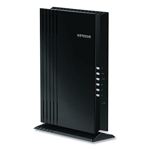 NETGEAR WiFi 6 Mesh Range Extender (EAX20) - Add up to 1,500 sq. ft. and 20+ devices with AX1800 Dual-Band Wireless Signal Booster & Repeater (up to 1.8Gbps speed), plus Smart Roaming