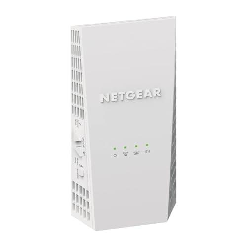 NETGEAR WiFi Mesh Range Extender EX6400 - Coverage up to 2100 sq.ft. and 35 devices with AC1900 Dual Band Wireless Signal Booster & Repeater (up to 1900Mbps speed), plus Mesh Smart Roaming