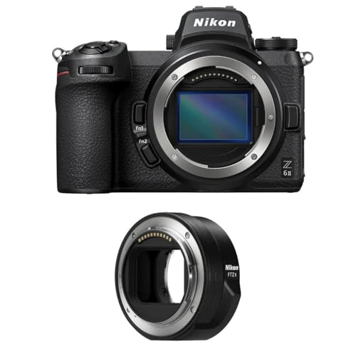 Nikon Z6II Mirrorless Digital Camera with Nikon FTZ II Mount Adapter Bundle (2 Items)