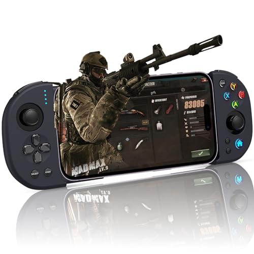 NODSUUP Mobile Gaming Controller for Android, Wireless game Controller for Samsung Galaxy, IOS TCL LG, Tablet, Android smartphone PC - With Hall Effect Joysticks, Phone Controller with Turbo Function