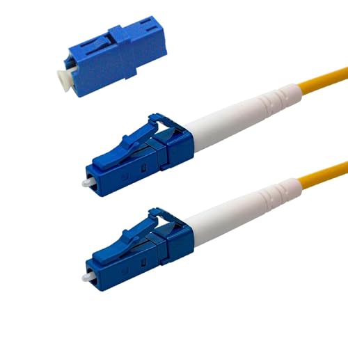 PacSatSales - Fiber Optic Patch Cable - Single Mode - SIMPLEX - OS1-9/125um (5M, LC to LC)