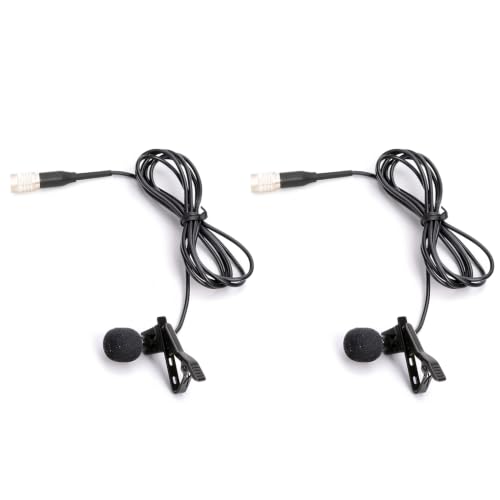 PALPEAL Hirose 4 Pin Microphone for Audio Technica bodypack (Lavalier Microphone)