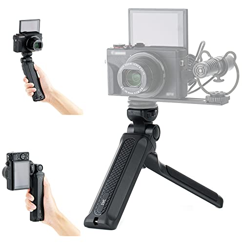 Portable Camera Mini Shooting Grip Tripod for Sony ZV-E10 ZV-1 A6700 A6600 A6500 A6400 A6300 A6100 A7C RX100VII for Canon R7 R10 R50 R100 M200 M6 M50 Mark II G7XIII for Panasonic G85 for Nikon Z50 Z30