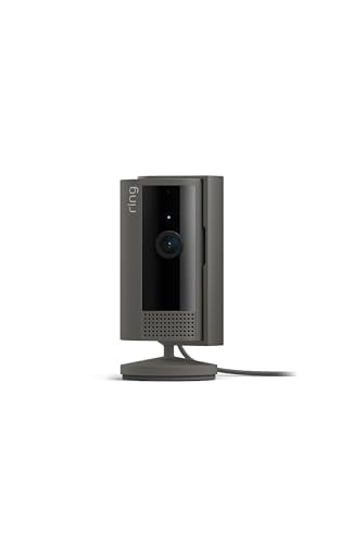 Ring Indoor Cam (2nd Gen) | latest generation, 2023 release | 1080p HD Video & Color Night Vision, Two-Way Talk, and Manual Audio & Video Privacy Cover | Charcoal