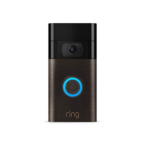 Ring Video Doorbell – 1080p HD video, improved motion detection, easy installation (2020 release) – Venetian Bronze