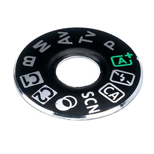 Shenligod Mode Dial Plate Interface Cap Replacement Part for Canon EOS 80D Digital Camera Repair Accessories