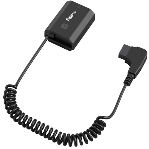 SmallRig D-TAP to NP-FZ100 Dummy Battery, NP-FZ100 Power Cable for Sony A7 III, A7 IV, A7S III, A7R III, A7R IV, A7R V, A7C, A7C II, A7CR, A1, A9, A9 II, A6600, A6700, FX3, FX30, ZV-E1 Cameras - 4253B