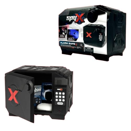 SpyX / Alarm Safe. Top-Secret Gadget for Spy Kids to Protect Your Valuables! Key in Your Secret Code Or Password. Alarm Sounds If Someone Tries to Break in. Stealth Toy Locker for Young Agents!