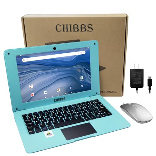 Tablets & Computers Laptop Computer- 10.1"" Inch Kids Laptop Computer Powered by Android 7.1.1 -Quad Core Processor- 2+32gb ROM-Bluetooth-HDMI-WiFi- Blue