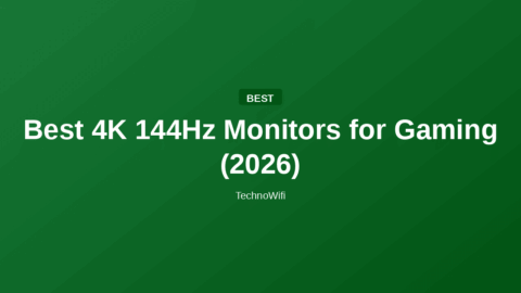 Best 4K 144Hz Monitors for Gaming (2026)