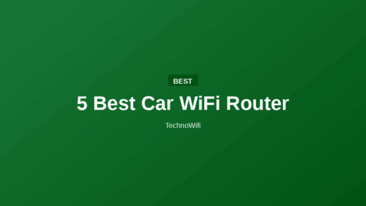 5 Best Car WiFi Router