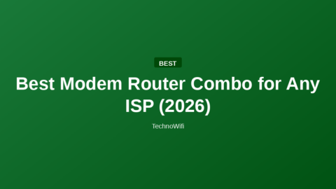 Best Modem Router Combo for Any ISP (2026)