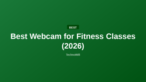 Best Webcam for Fitness Classes (2026)