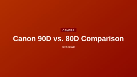 Canon 90D vs. 80D Comparison