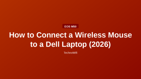 How to Connect a Wireless Mouse to a Dell Laptop (2026)