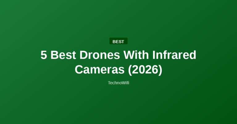 5 Best Drones With Infrared Cameras (2026)