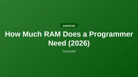 How Much RAM Does a Programmer Need (2026)
