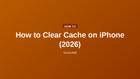 How to Clear Cache on iPhone (2026)