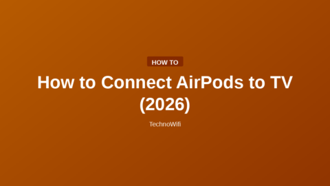 How to Connect AirPods to TV (2026)