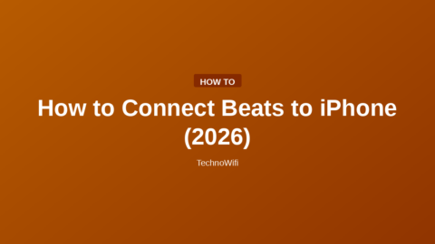 How to Connect Beats to iPhone (2026)