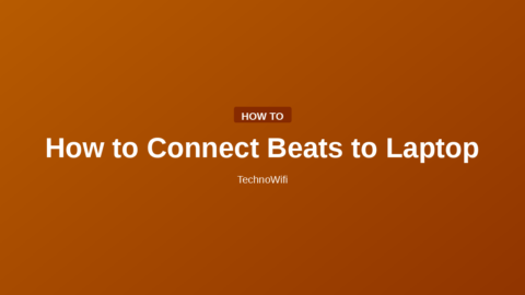 How to Connect Beats to Laptop