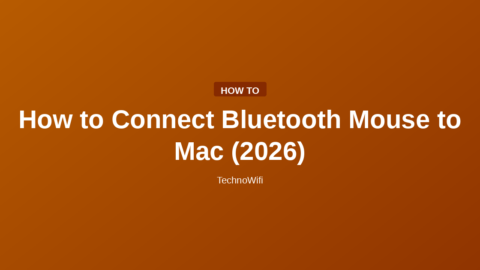 How to Connect Bluetooth Mouse to Mac (2026)