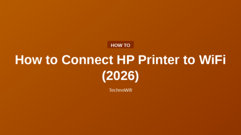 How to Connect HP Printer to WiFi (2026)