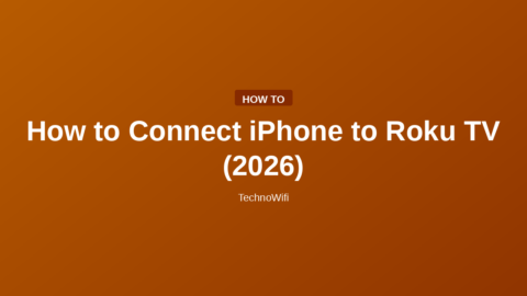 How to Connect iPhone to Roku TV (2026)