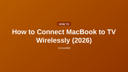 How to Connect MacBook to TV Wirelessly (2026)
