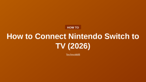 How to Connect Nintendo Switch to TV (2026)