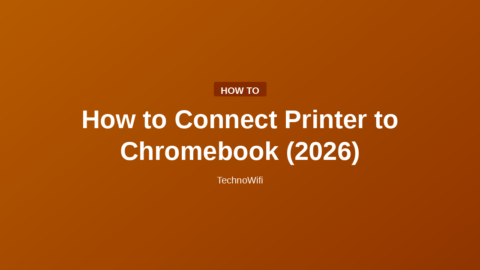 How to Connect Printer to Chromebook (2026)