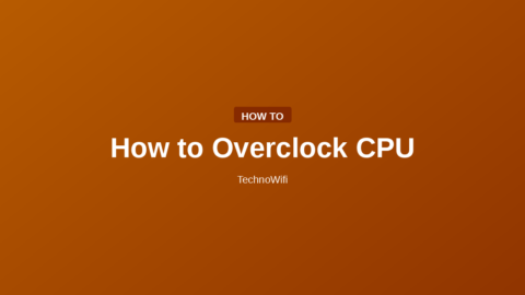How to Overclock CPU