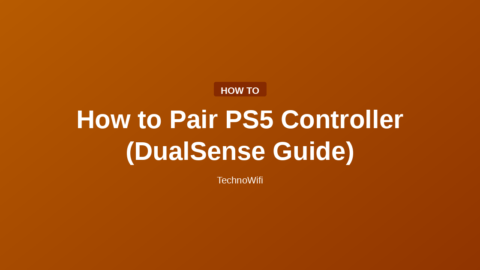 How to Pair PS5 Controller (DualSense Guide)