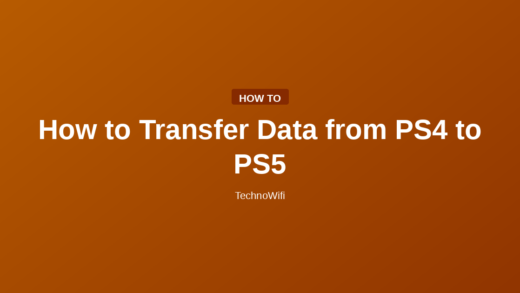 How to Transfer Data from PS4 to PS5
